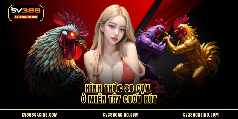 Đá Gà Tại Miền Tây - Trải Nghiệm Văn Hóa Truyền Thống 2 Hình thức so cựa ở miền Tây cuốn hút