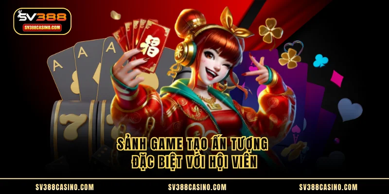 SV388 - TOP #1 THƯƠNG HIỆU CÁ CƯỢC CASINO SV388 UY TÍN 2025 14 Sảnh game tạo ấn tượng đặc biệt với hội viên